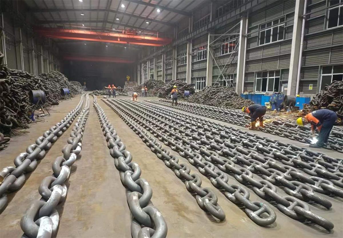Tension Test of Anchor Chain