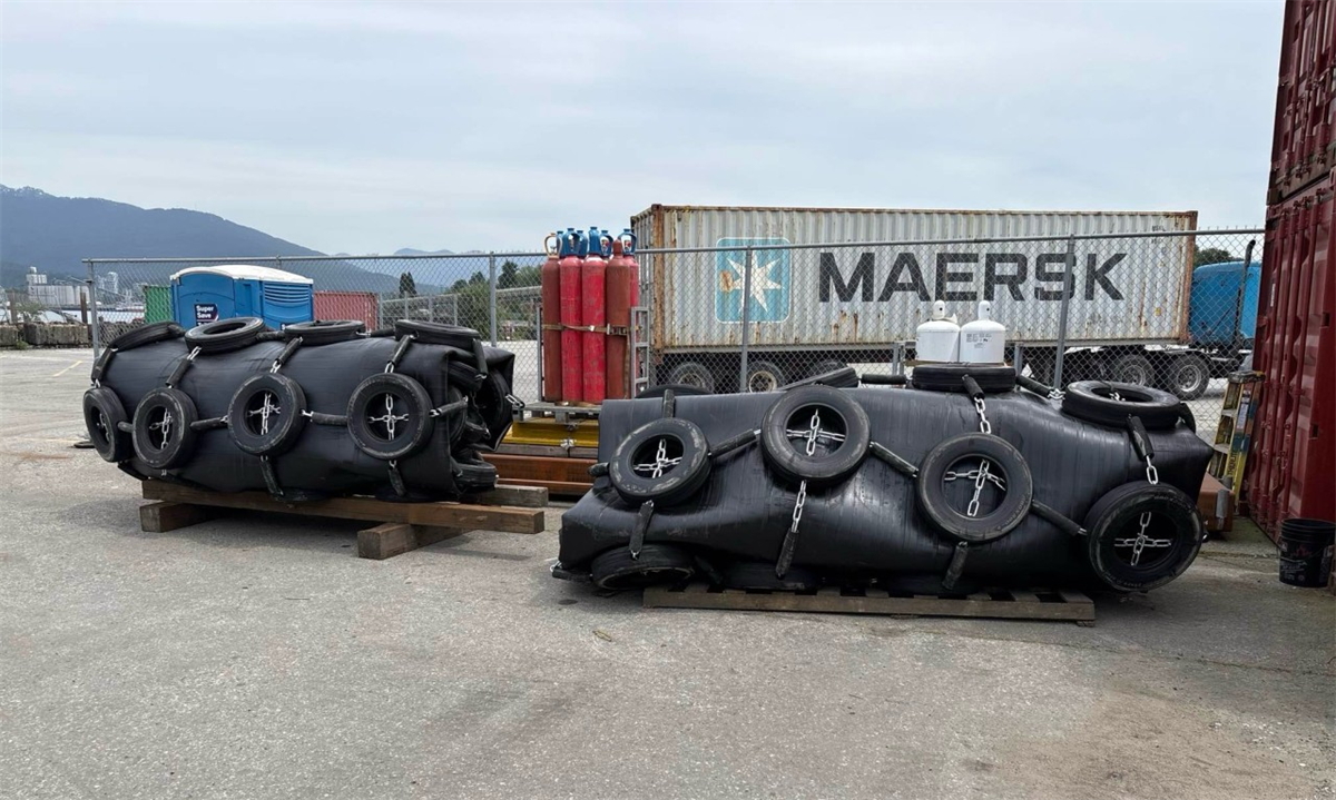 Andy Marine Successfully Delivered a High-performance Rubber Fender System