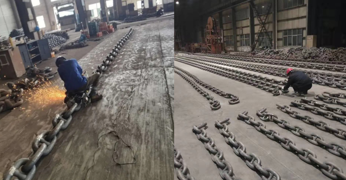 Introduction to the production process of marine anchor chains-Part 1