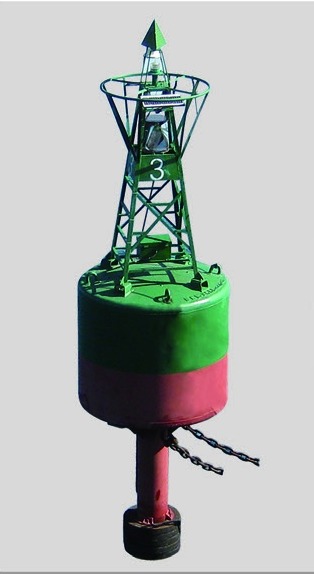 Deep-water HF buoy with a long tail tank
